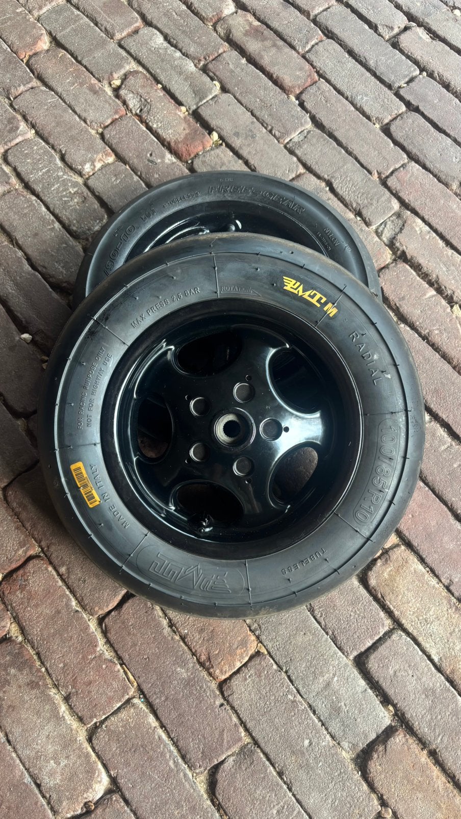 Zip H2o velgen (slicks), Ophalen, Zo goed als nieuw, Overige typen, Piaggio