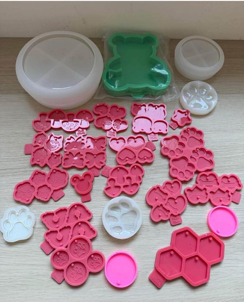 Epoxy mallen, Ophalen of Verzenden, Zo goed als nieuw