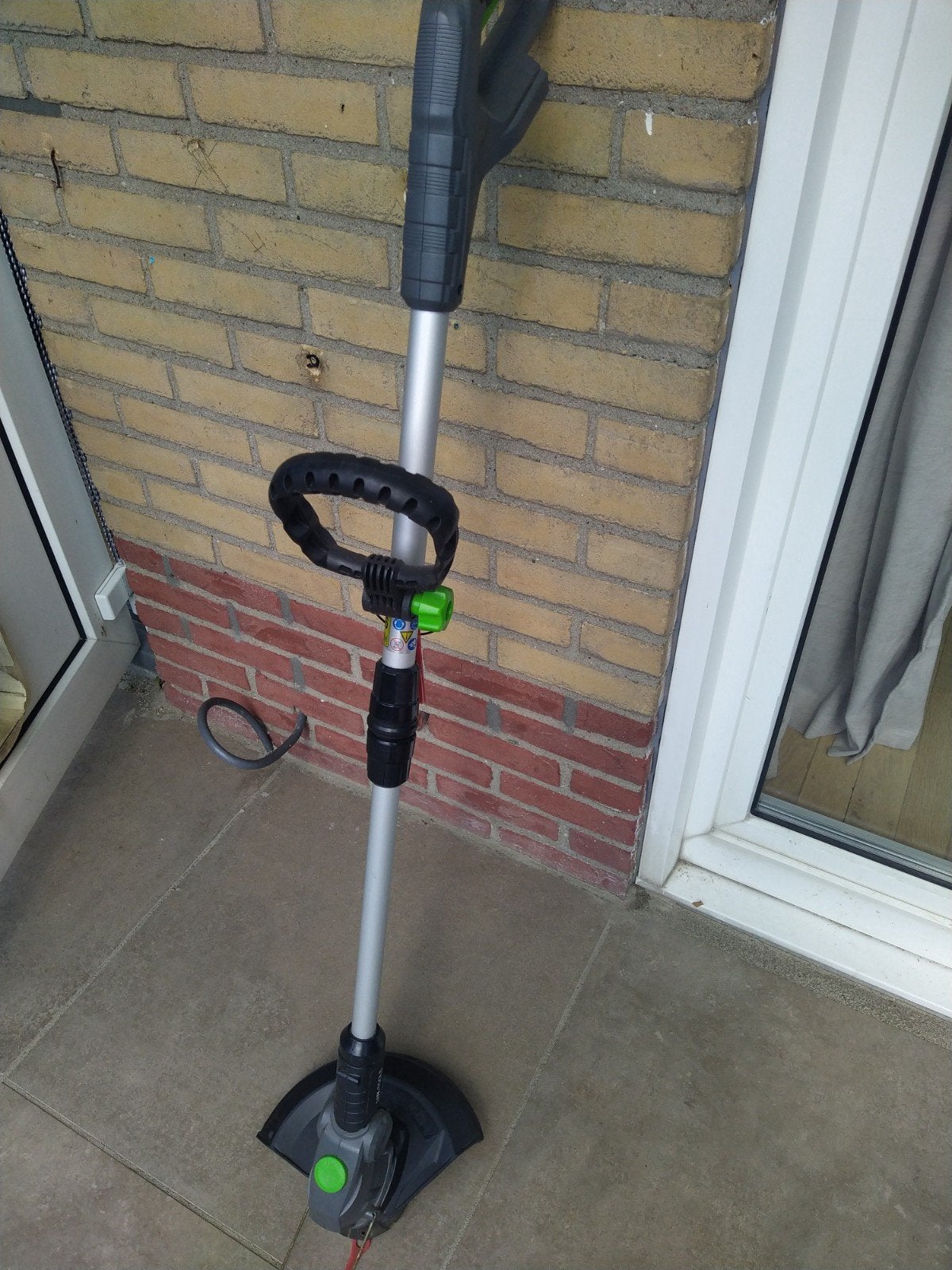 Lux-Tools elektrische grastrimmer, Tuin en Terras, Grastrimmers, Ophalen, Gebruikt, Accu, LUX-TOOLS