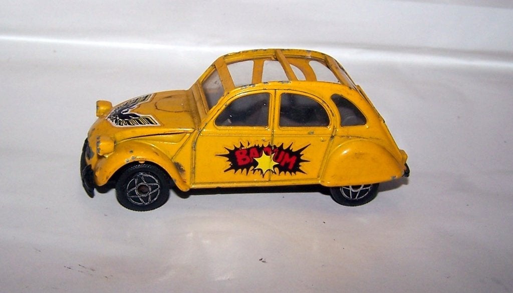 Solido No. 1301 Citroën 2CV6. 1/43. Izgs., Ophalen of Verzenden, Zo goed als nieuw, Auto, Solido