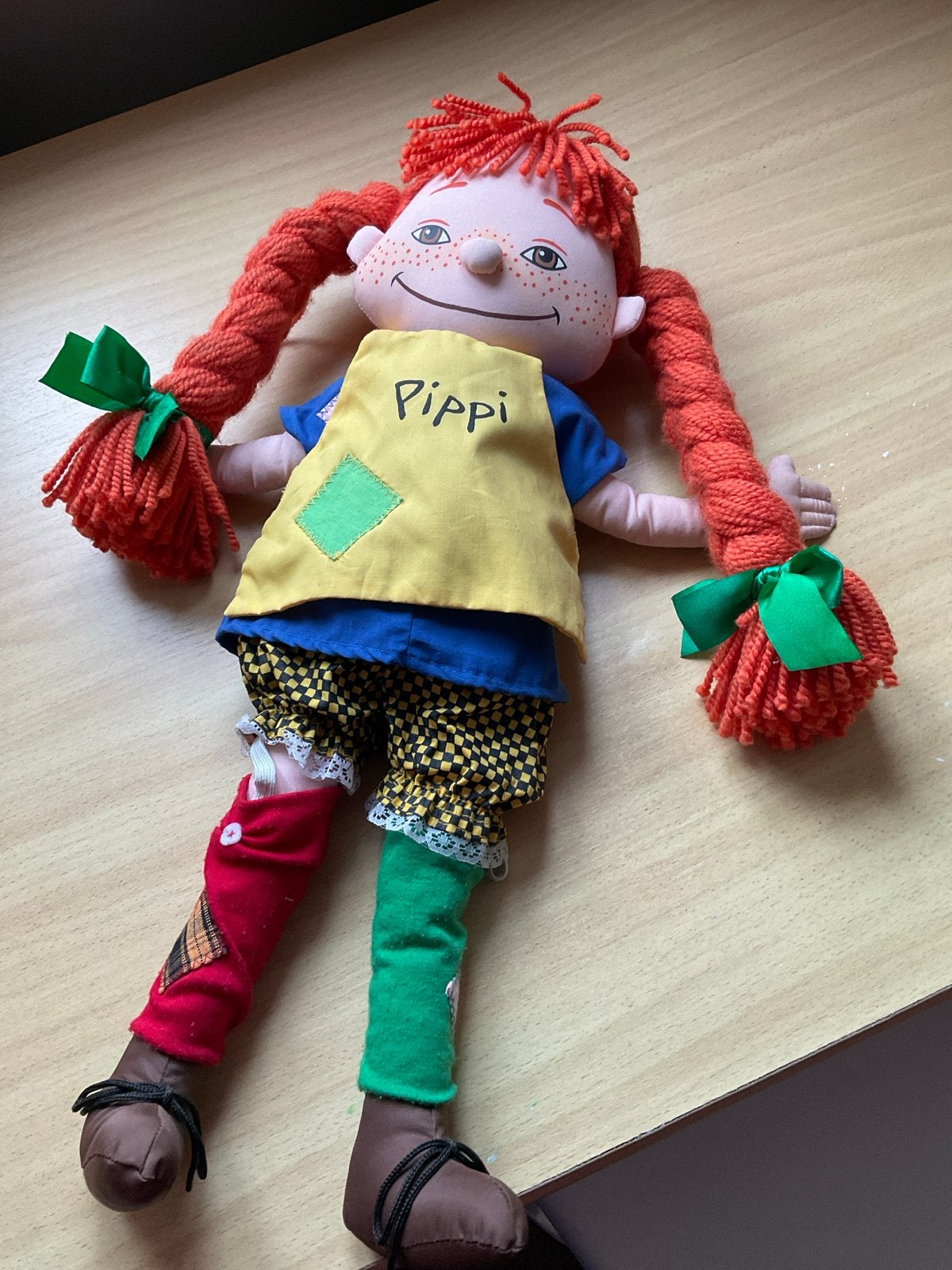 Pippi Langkous knuffelpop, Ophalen of Verzenden, Gebruikt, Overige typen