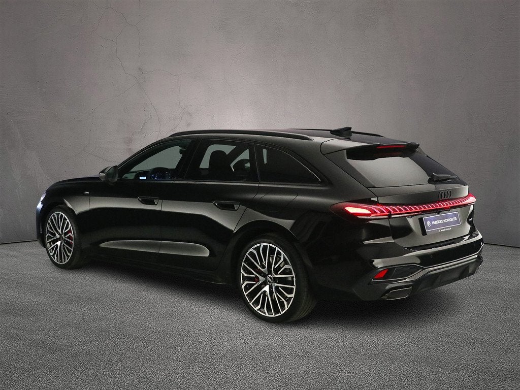 Audi A5 Avant, Auto's, Audi, Automaat, Euro 6, Zwart, Hybride Elektrisch/Benzine