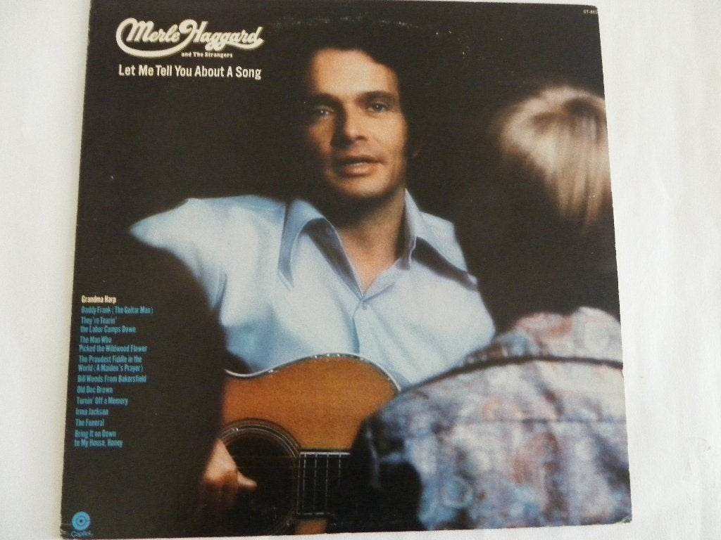 LP Merle Haggard - Let Me Tell You About A Song, Gebruikt, Originele persing, Ophalen of Verzenden, 1970 - 1979