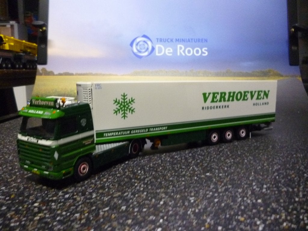Tekno Scania 143 Verhoeven met certificaat, Ophalen of Verzenden, Nieuw, Bus of Vrachtwagen, Tekno