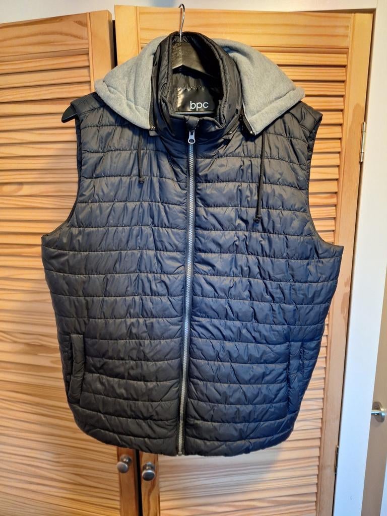 Bodywarmer XL zwart met capuchon, Ophalen of Verzenden, Gedragen, Zwart