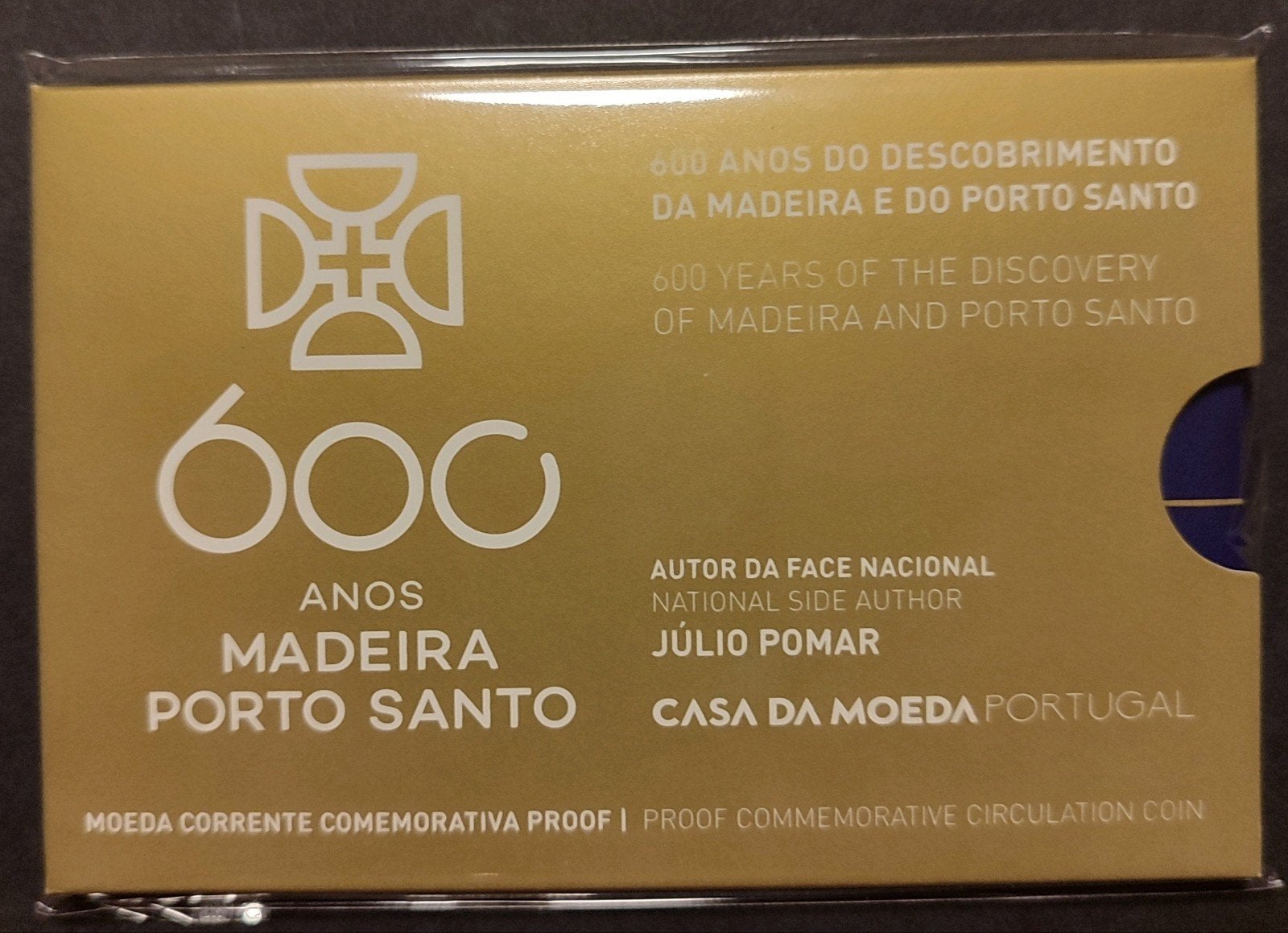 Portugal 2 euro 2019 PROOF MADIERA PP, Ophalen of Verzenden, Portugal, 2 euro, Setje