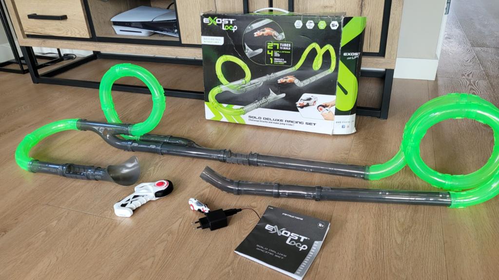Exost Loop Racebaan met Motor, Overige merken, Ophalen of Verzenden, Elektrisch, Met looping