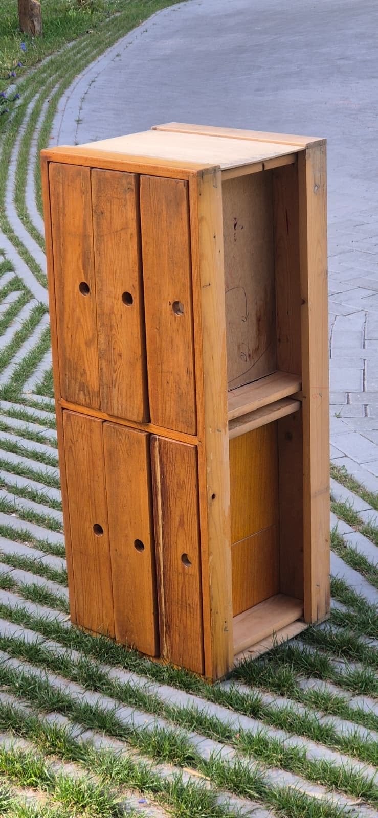Houten Ladenblok - Praktische Opbergoplossing, Ophalen, Gebruikt