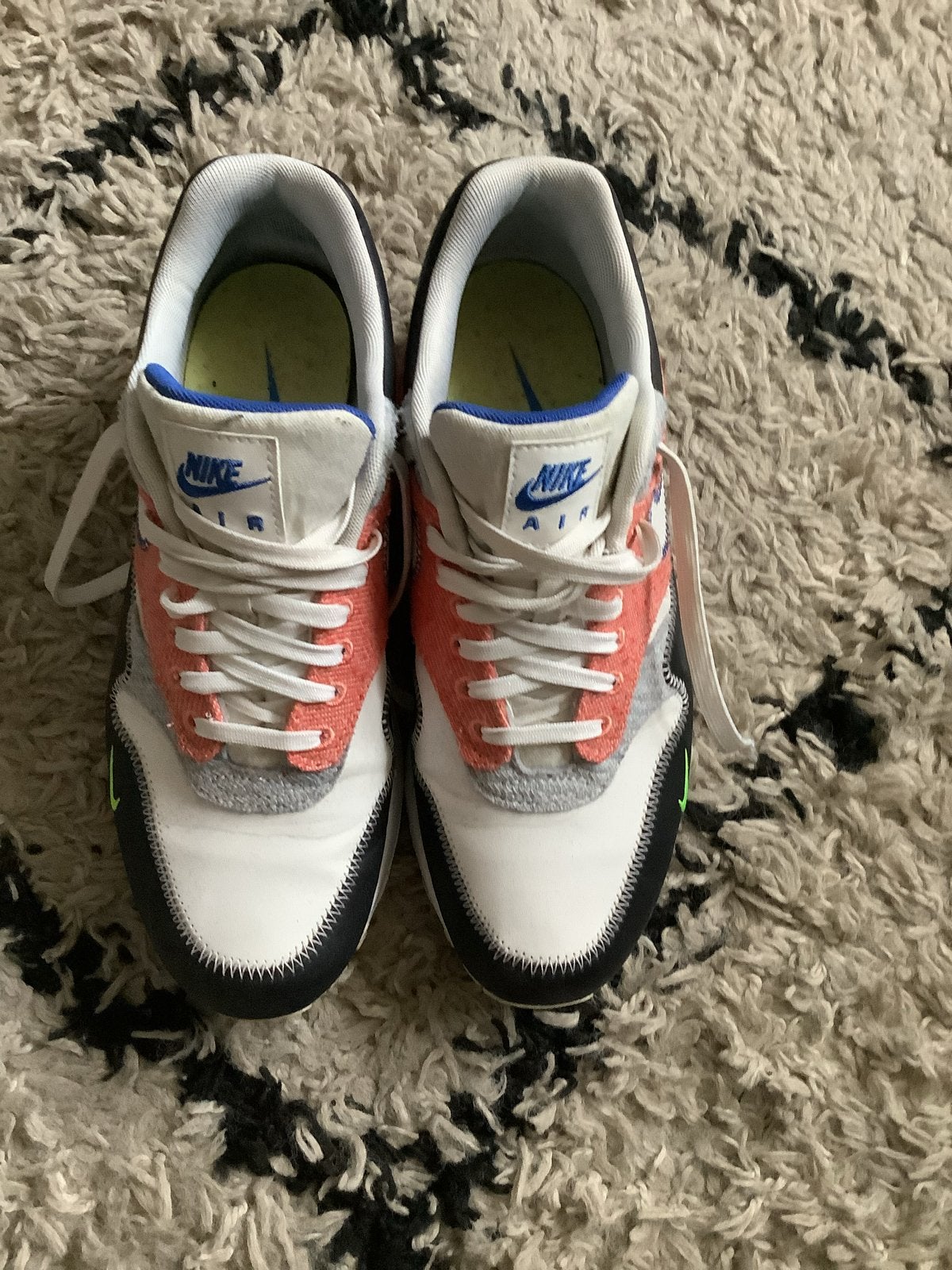 Nike Air Max 1 CT1643-100 - Maat 41, Kleding | Heren, Schoenen, Ophalen of Verzenden, Zo goed als nieuw, Overige kleuren, Sneakers of Gympen