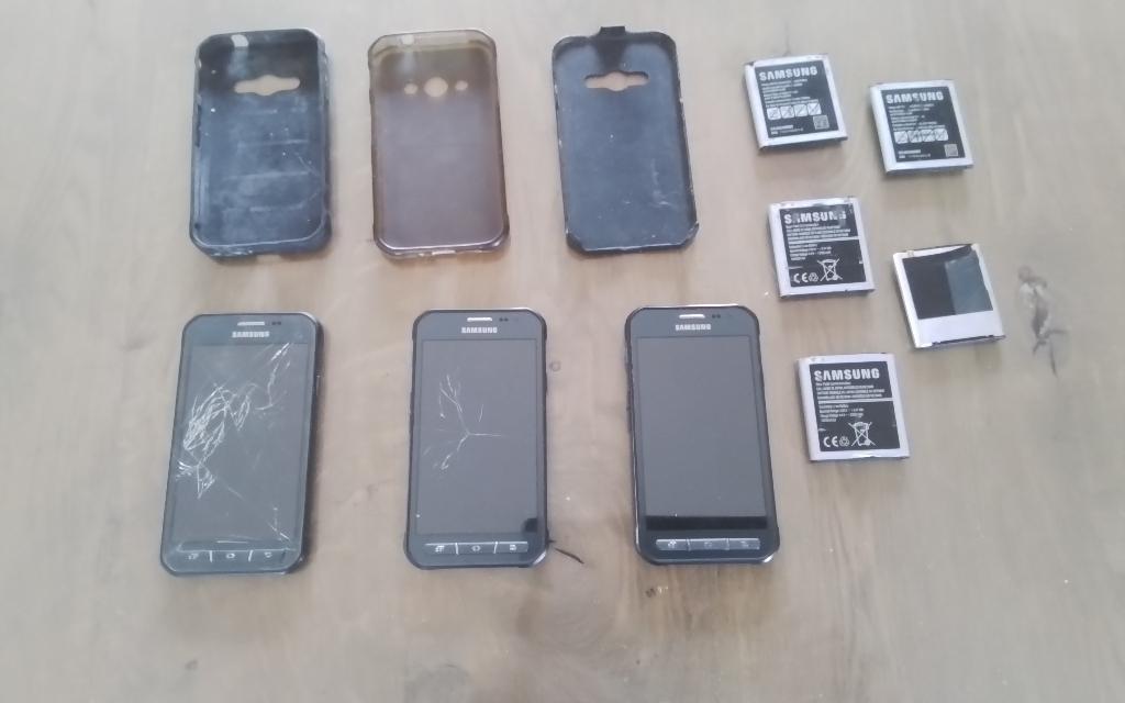 Samsung xcover 3 telefoon, Gebruikt, Overige modellen, Zwart, Touchscreen