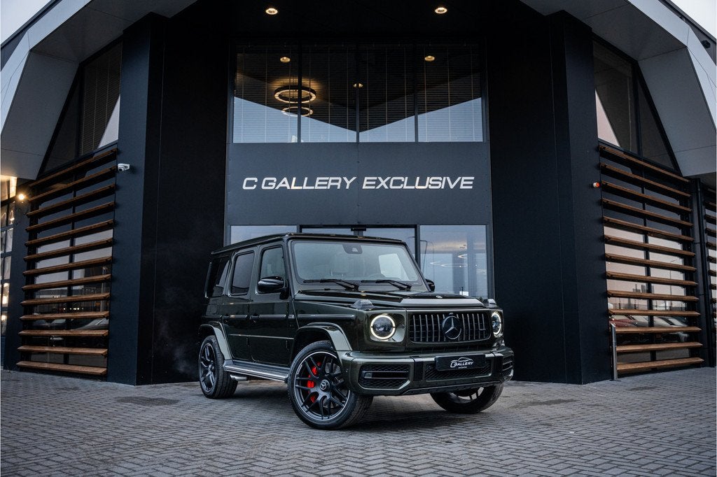 Mercedes-Benz G-Klasse G63 - Olijf Groen | Panorama | Burmes, Automaat, Gebruikt, G-Klasse, Leder