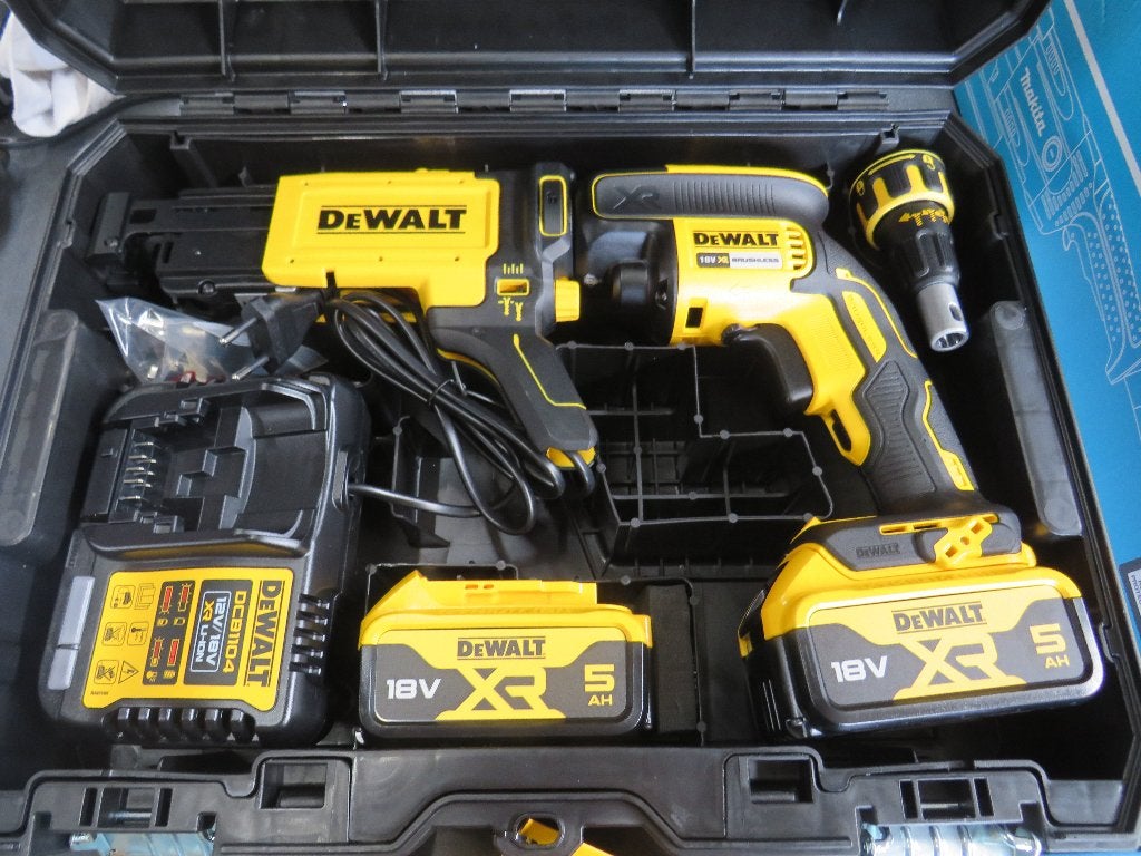 DeWALT DCF620P2K 18V Li-ion accu gipsschroefmachine set, Dewalt.com, Dewalt, Nieuw, Zandhaarweg