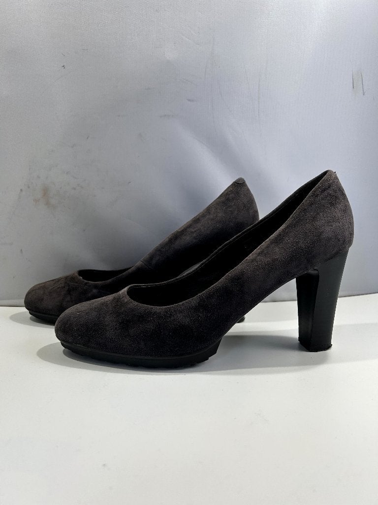 Maat 40, Anna van Toor, fraaie grijze hoge hakken, Kleding | Dames, Anna van Toor, Verzenden, Zo goed als nieuw, Schoenen met hoge hakken