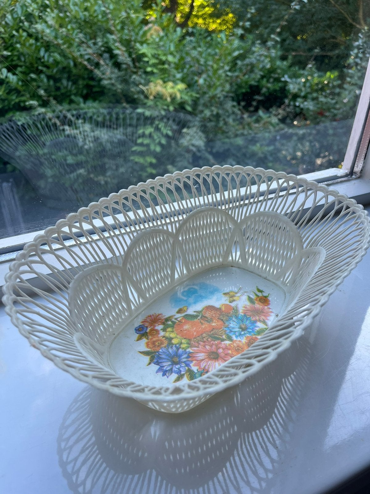 Vintage plastic mandjes, Ophalen, Gebruikt, Minder dan 200 cm, Minder dan 80 cm