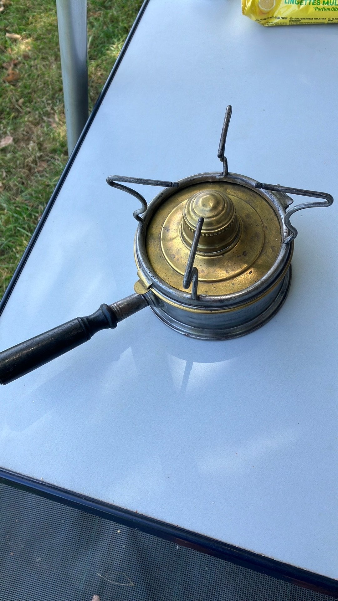 Rechaud Jovet, Witgoed en Apparatuur, Fonduesets, Ophalen of Verzenden, Gebruikt, Brander, Fondueset
