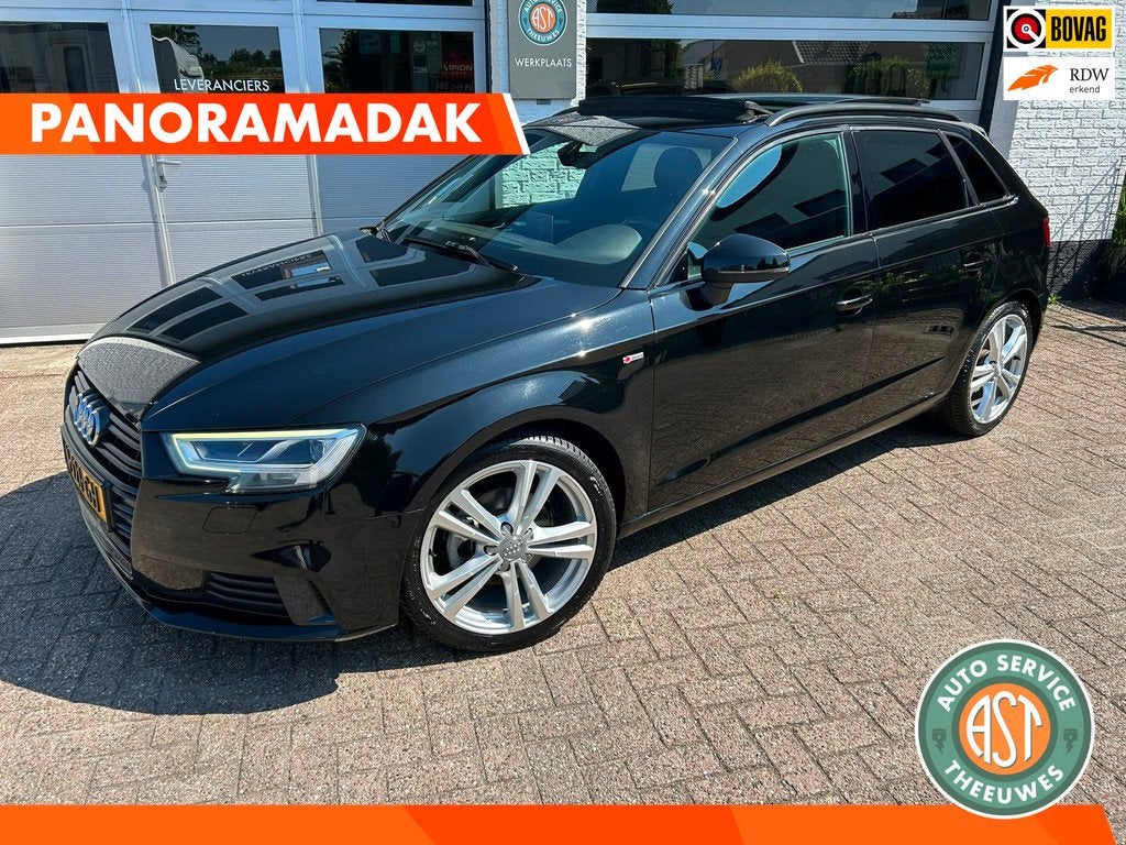 Audi A3 Sportback 35 TFSI CoD Sport S Line Edition PANO|NAVI, Auto's, Audi, Voorwielaandrijving, 4 cilinders, 150 pk, Leder en Stof