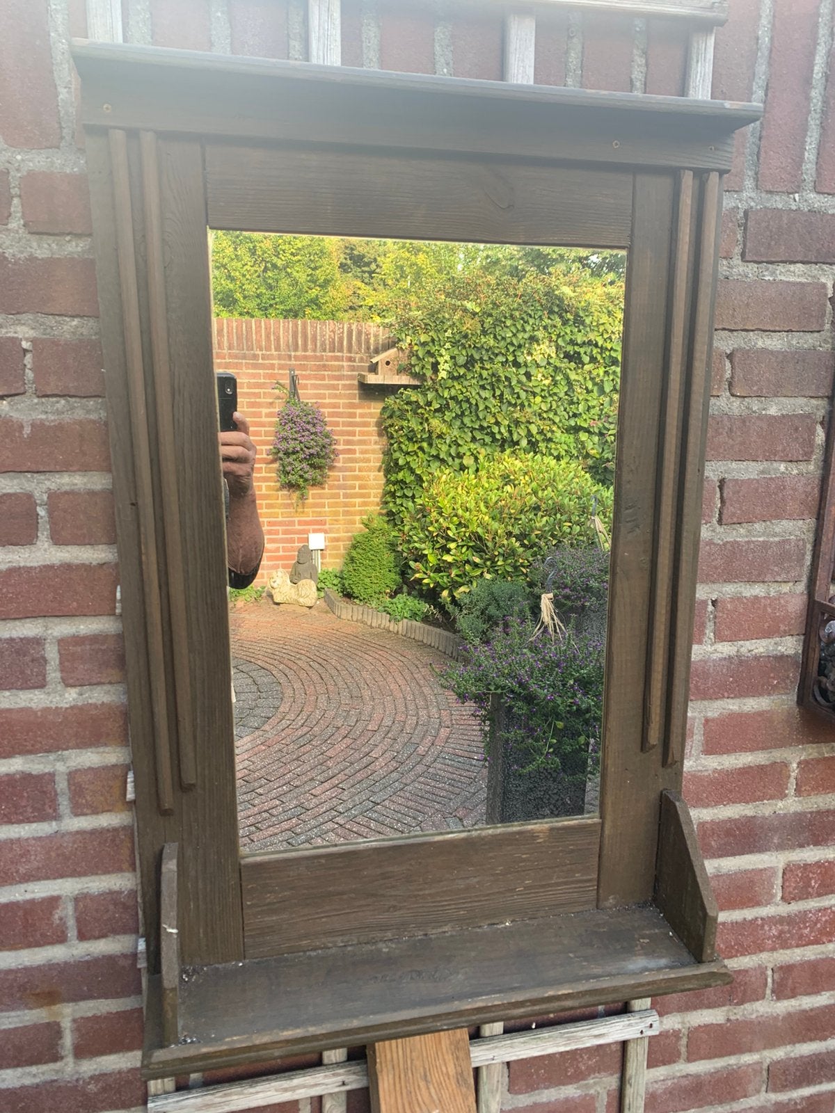 Tuinspiegel, Tuin en Terras, Ophalen, Gebruikt