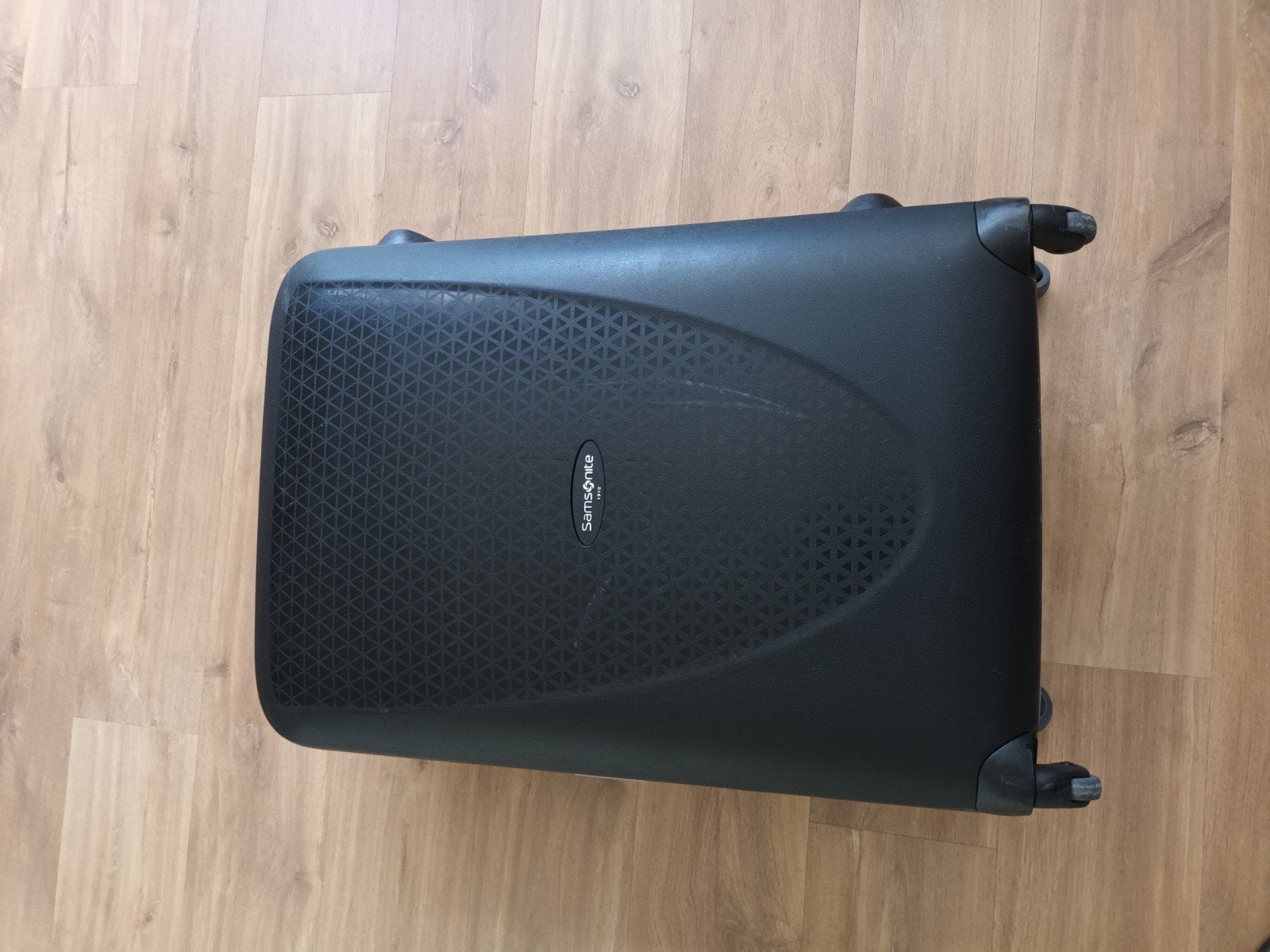 Samsonite Trolley Koffer 75 cm Zwart, Wieltjes, Gebruikt, Hard kunststof, 45 tot 55 cm