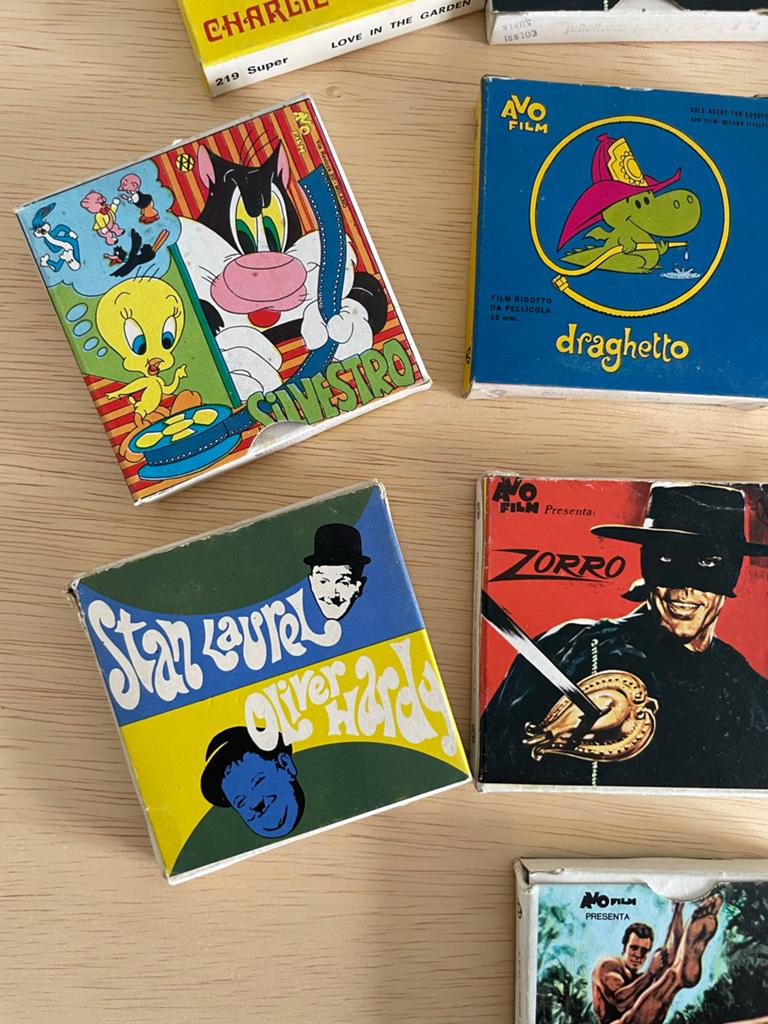 Vintage Super 8mm Film Collectie: Cartoon & Actie Klassieker, Audio, Tv en Foto, Filmrollen, Ophalen of Verzenden, 8mm film