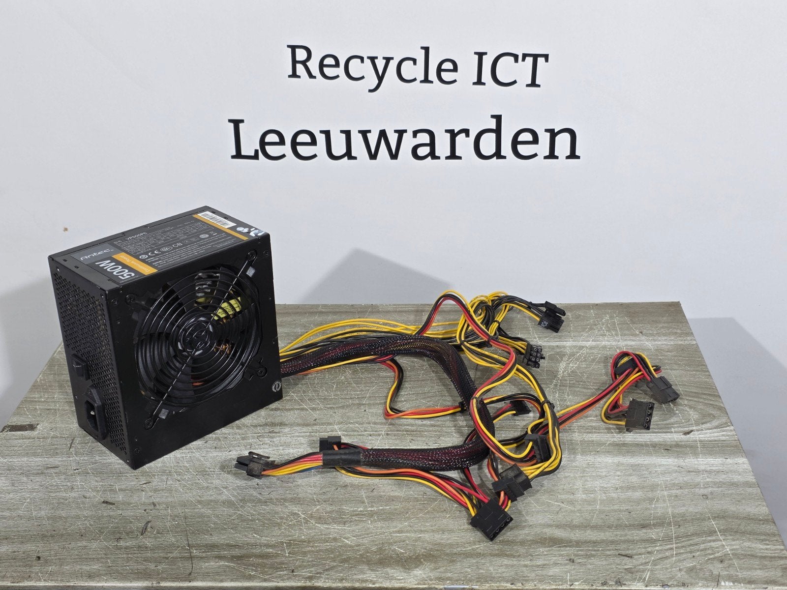 Antec 500w max voeding psu power supply vp500pc, Computers en Software, Ophalen of Verzenden, Gebruikt