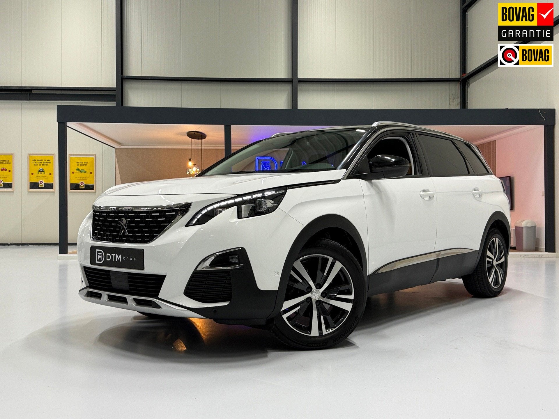 Peugeot 5008 130PK |Trekhaak| Style |Led|Navi| 7-Zits | Pare, Voorwielaandrijving, Automatische klimaatregeling, 1199 cc, 1404 kg