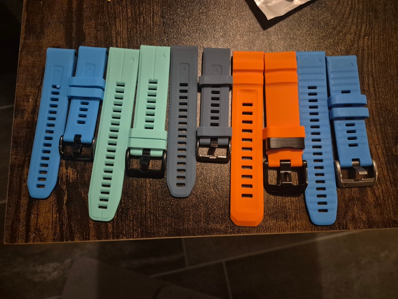 Set Garmin 22mm QuickFit Bandjes - Diverse Kleuren, Ophalen of Verzenden, Nieuw