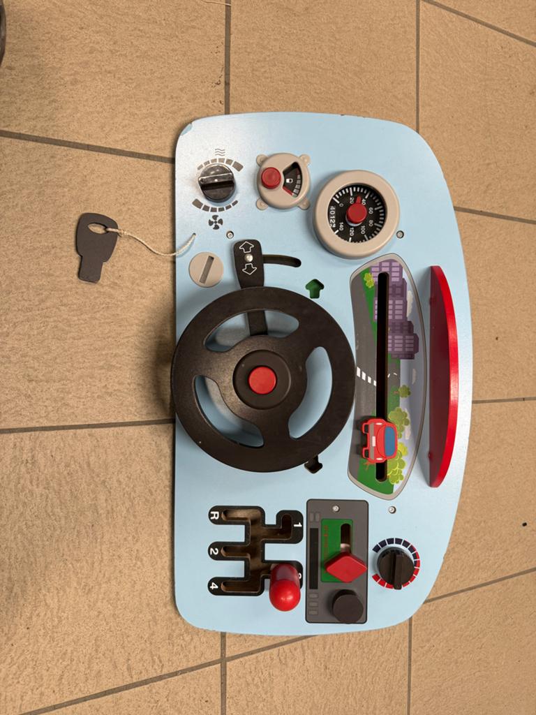 Houten speelstuur / auto voor kinderen, Ophalen of Verzenden, Gebruikt, Ontdekken