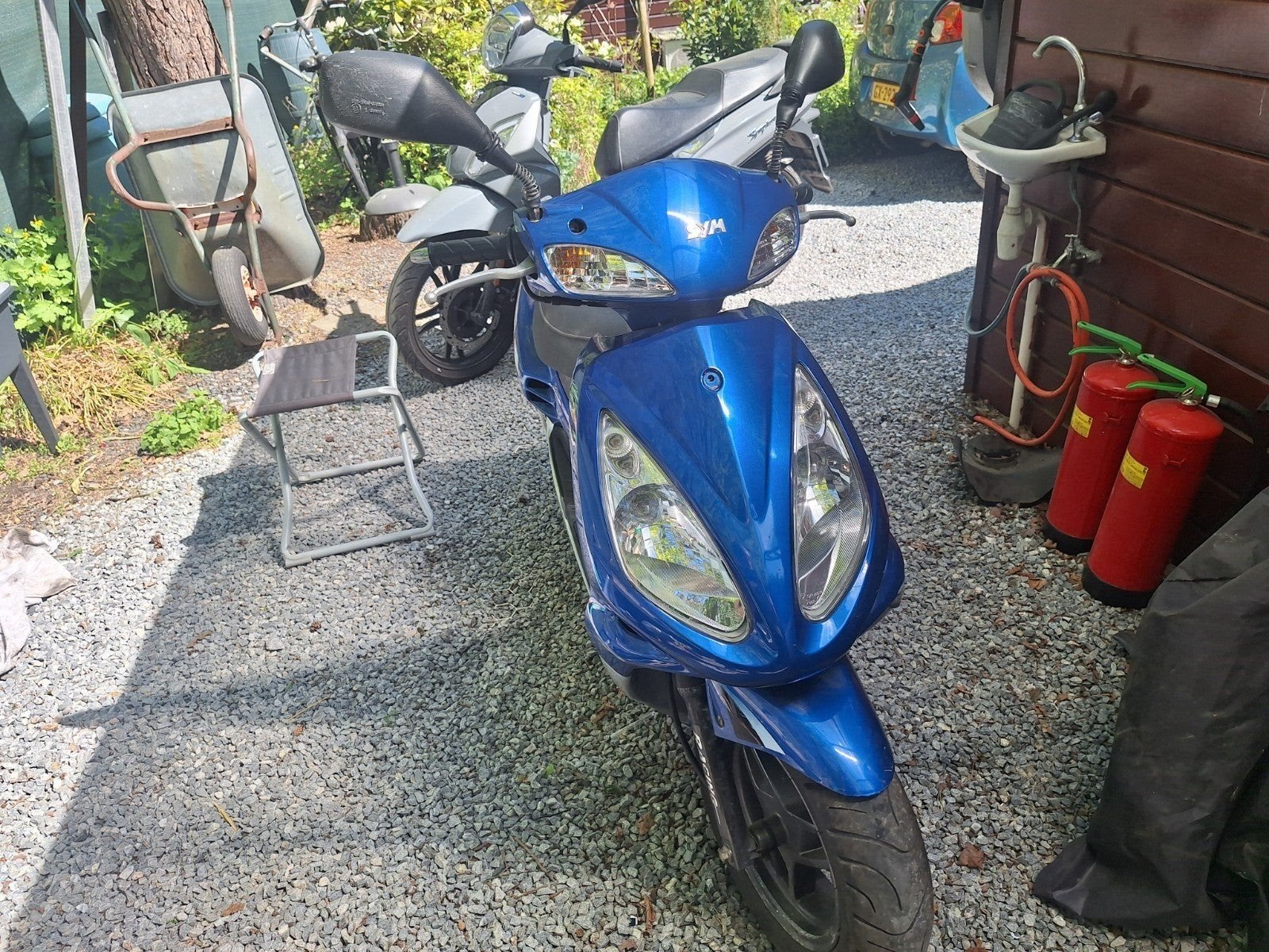 Sym jet euro x, Ophalen, Tweetakt, Gebruikt, SYM