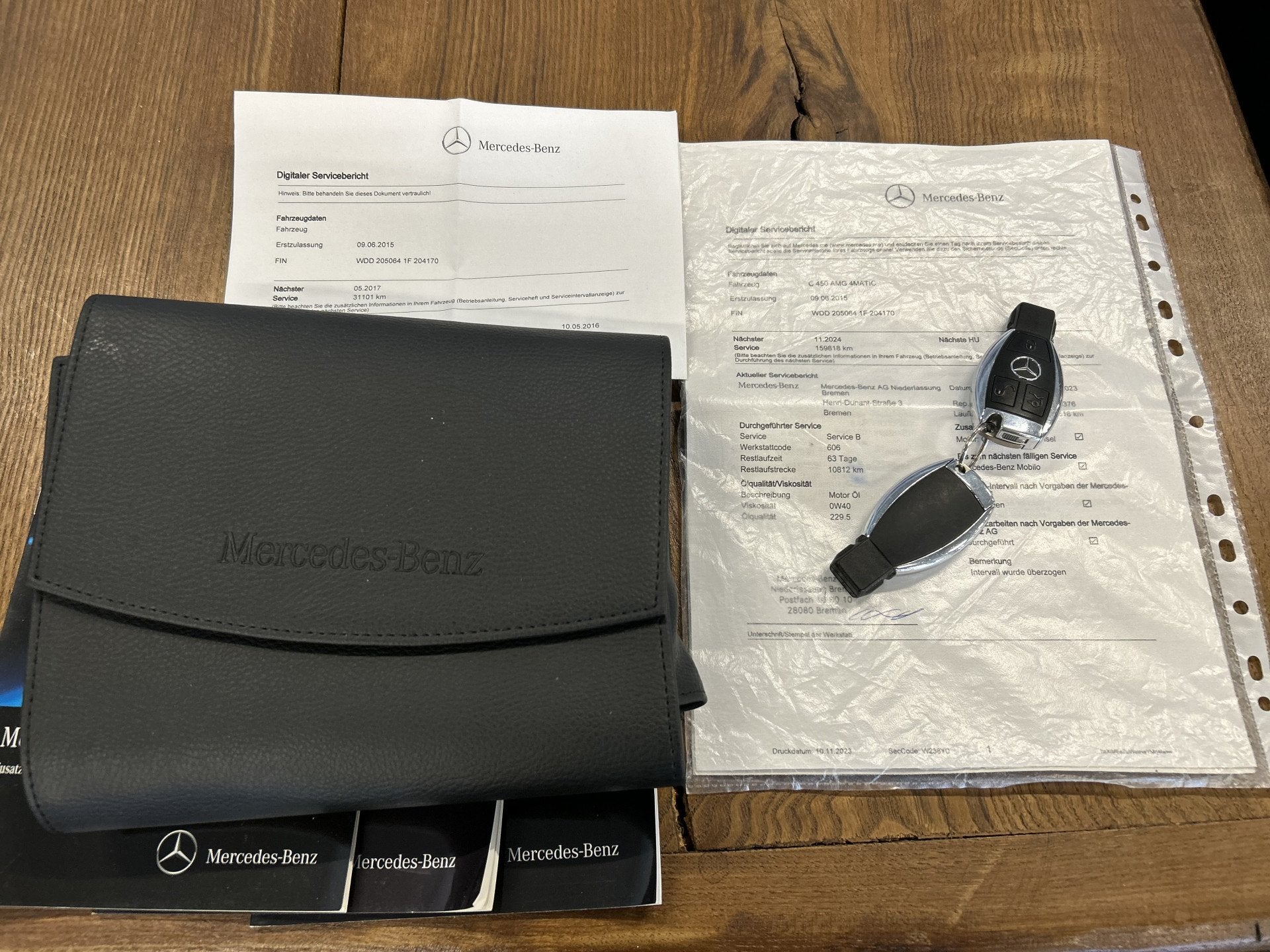 Mercedes-Benz C-Klasse C43/450 AMG 4MATIC V6 368PK | Panoram, 368 pk, Met garantie (alle), Blauw, 2996 cc