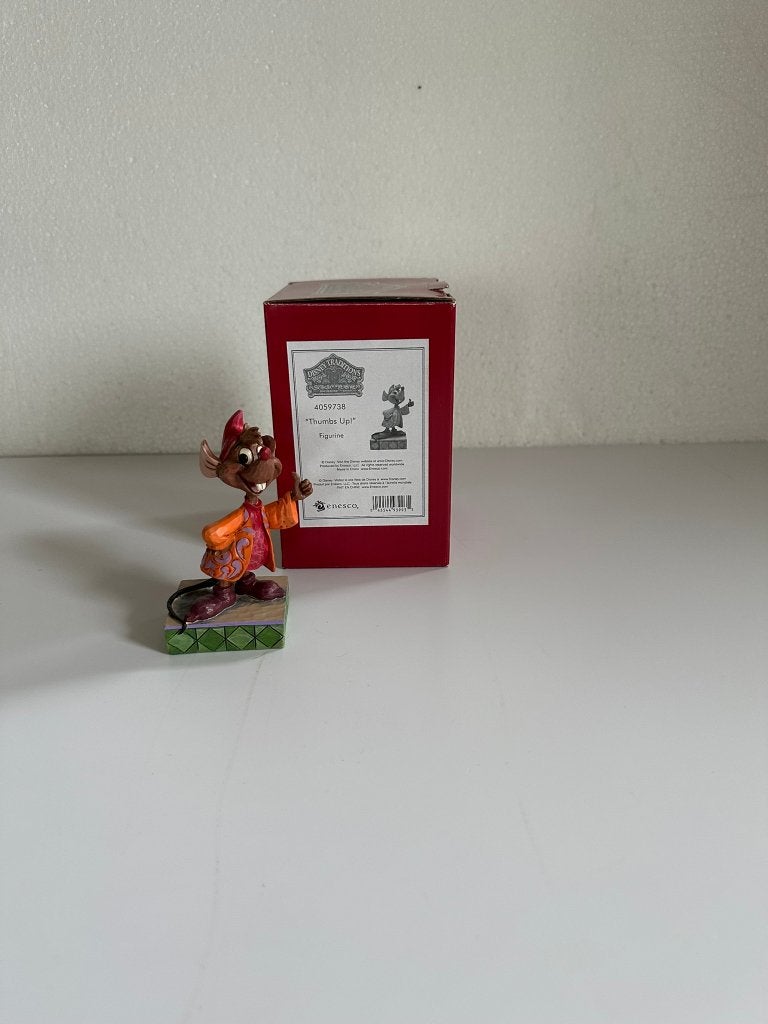 Disney Traditions, Ophalen of Verzenden, Assepoester of Belle, Zo goed als nieuw, Beeldje of Figuurtje