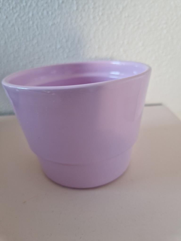 Roze bloempot, Ophalen of Verzenden, Zo goed als nieuw