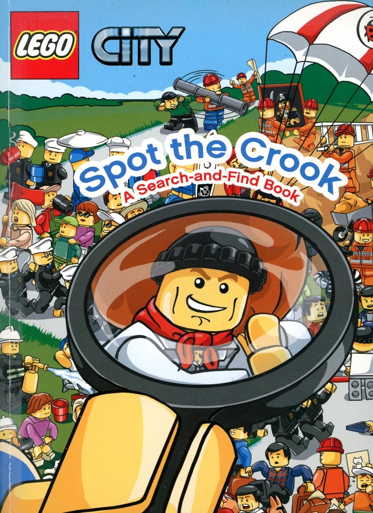 LEGO City Zoekboek: Spot the Crook (2011) – PERFECTE STAAT!, Ophalen of Verzenden, Zo goed als nieuw, Lego