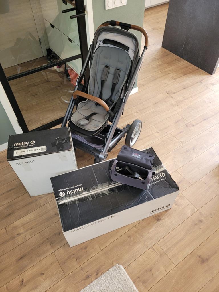 Mutsy iGo Urban Nomad, Ophalen, Combiwagen, Mutsy, Verstelbare duwstang