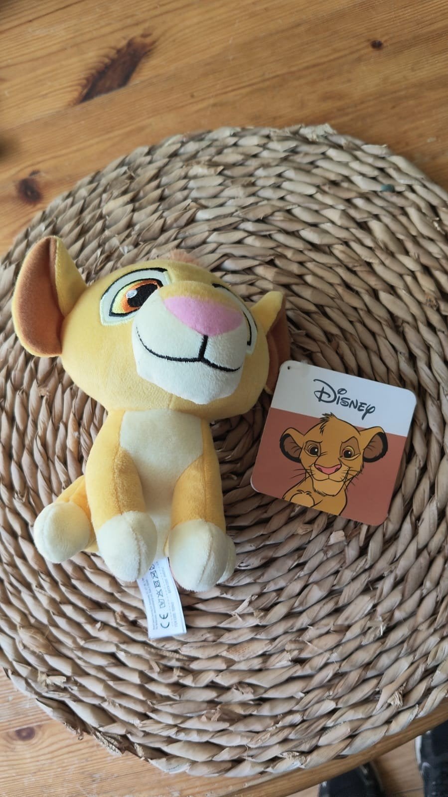 Disney knuffel simba, Disney, Disney, Geel, Ophalen of Verzenden