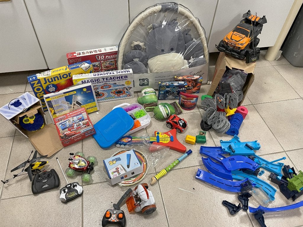 Grote partij speelgoed: 1 koop of los te koop, Ophalen of Verzenden, Zo goed als nieuw, Jongen of Meisje