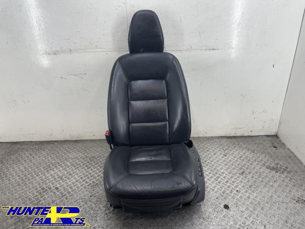 Bestuurdersstoel zwart leder Volvo V70 III ('07-'17), Auto-onderdelen, Interieur en Bekleding, Gebruikt, Ophalen of Verzenden