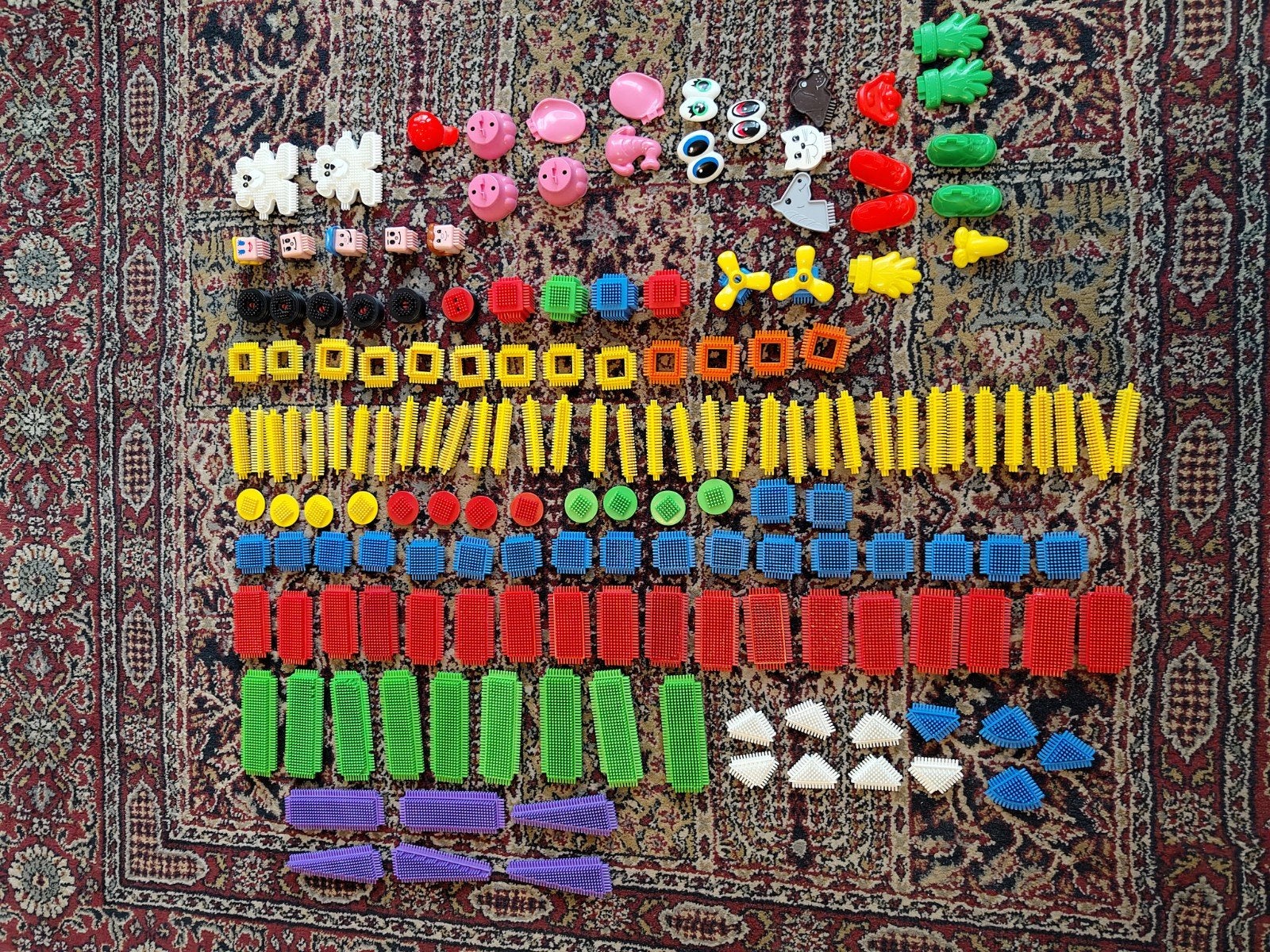 Nopper - bouwblokken met diverse figuren, Ophalen of Verzenden, Gebruikt, Nopper