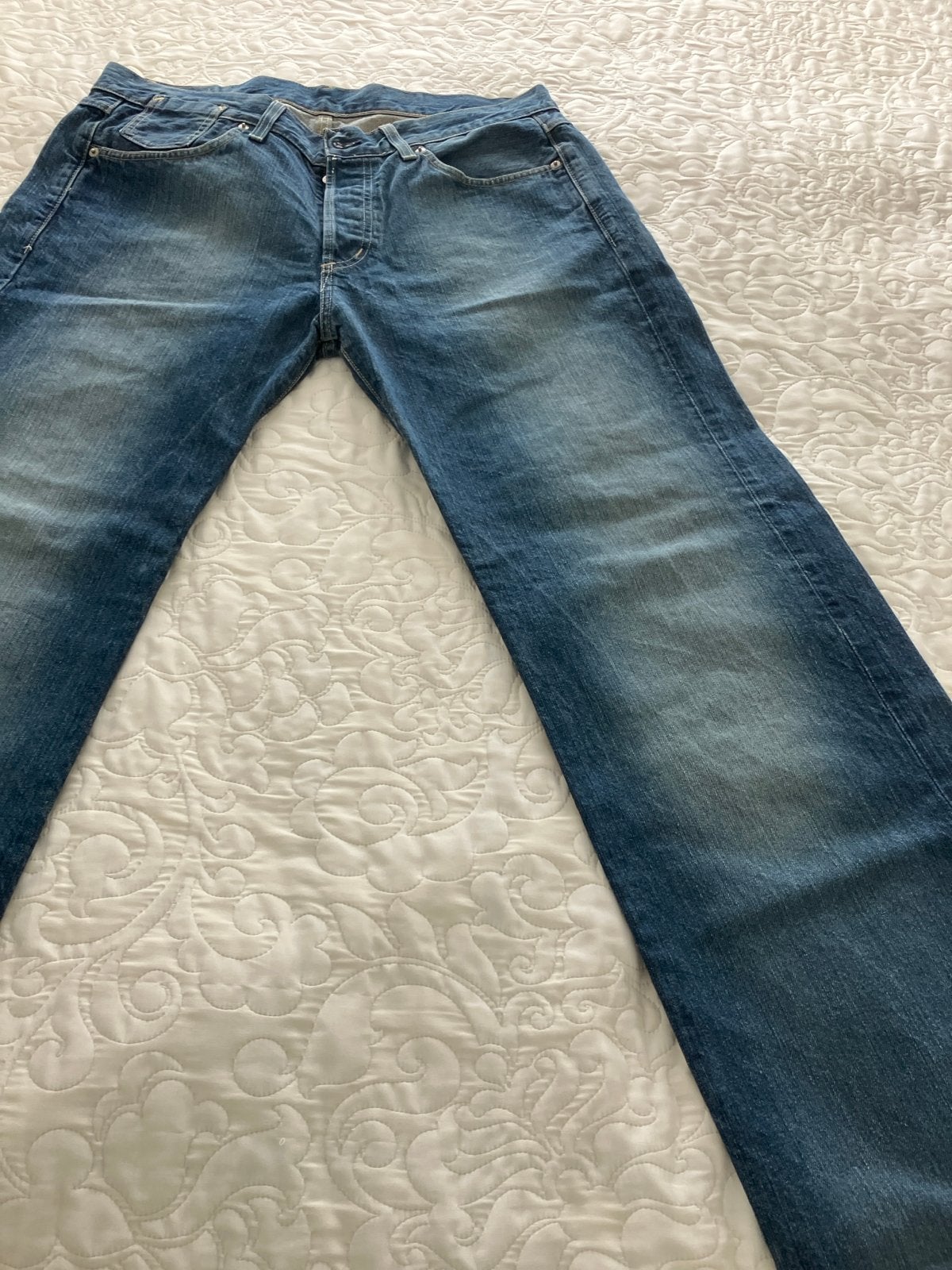 G-Star Heren Spijkerbroek - Rechte Wijde Pijp - W34 L34, Ophalen of Verzenden, Zo goed als nieuw, Blauw, W33 - W34 (confectie 48/50)