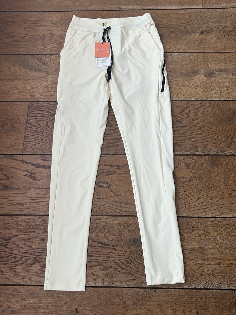 AIME beige broek S *~~nieuw~~*, Verzenden, Beige, Nieuw, Maat 36 (S)