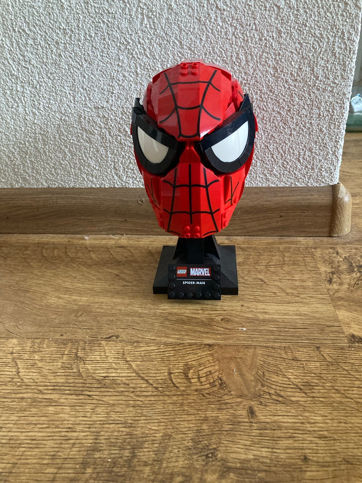LEGO Marvel Spider-Man Helm Buste - Zo goed als nieuw, Ophalen, Zo goed als nieuw, Overige merken