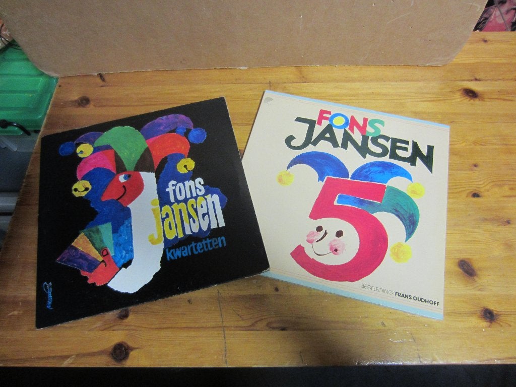 LP Vinyl Fons Jansen, LP, Ophalen of Verzenden, Zo goed als nieuw, Levenslied of Smartlap