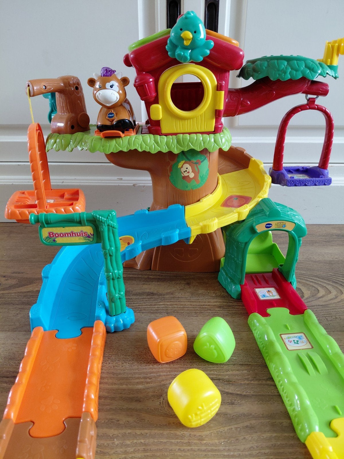 VTech Zoef Zoef Dieren Boomhuis met 4 Dieren, Ophalen of Verzenden, Gebruikt, Jongen of Meisje