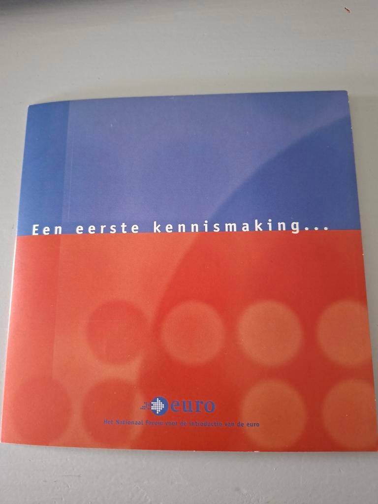 Euro introductie set Nederland - Een eerste kennismaking, Ophalen of Verzenden, Overige landen, Overige waardes, Setje