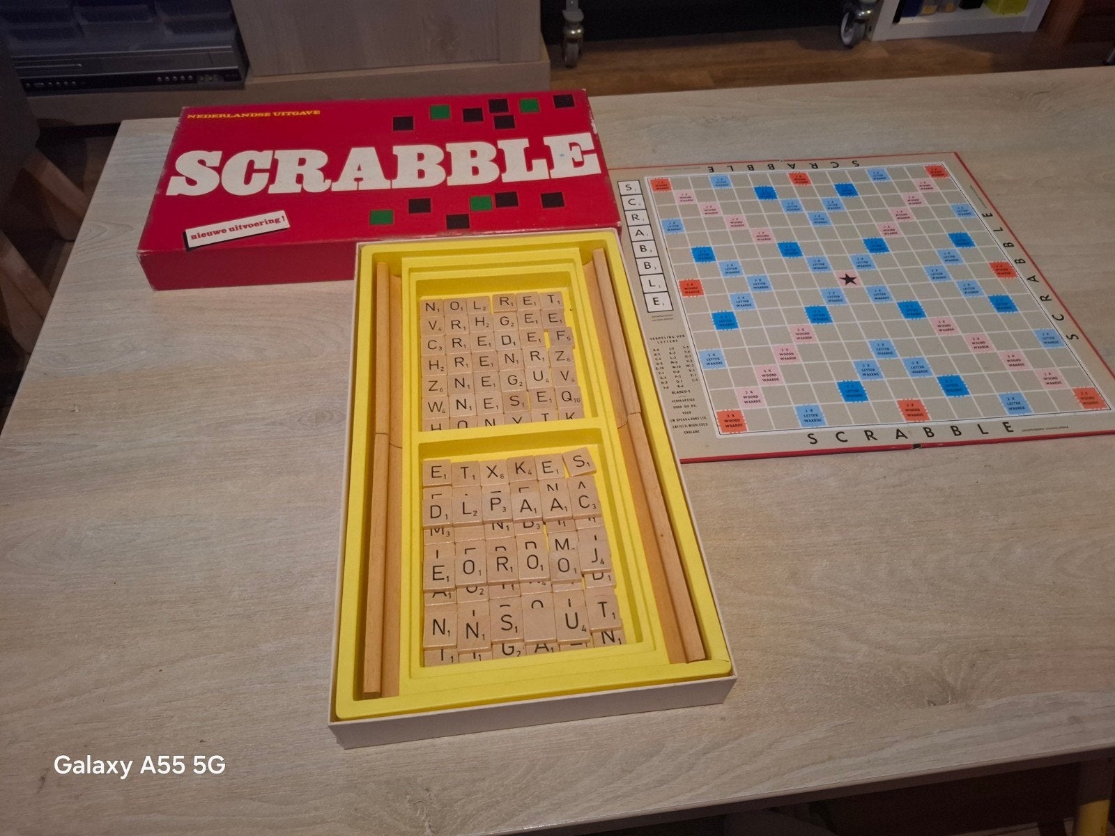 Scrabble Bordspel - Nederlandse Uitgave, Gebruikt, Postbus 333, 1380 AH Weesp, Nederland, Ophalen of Verzenden, Drie of vier spelers