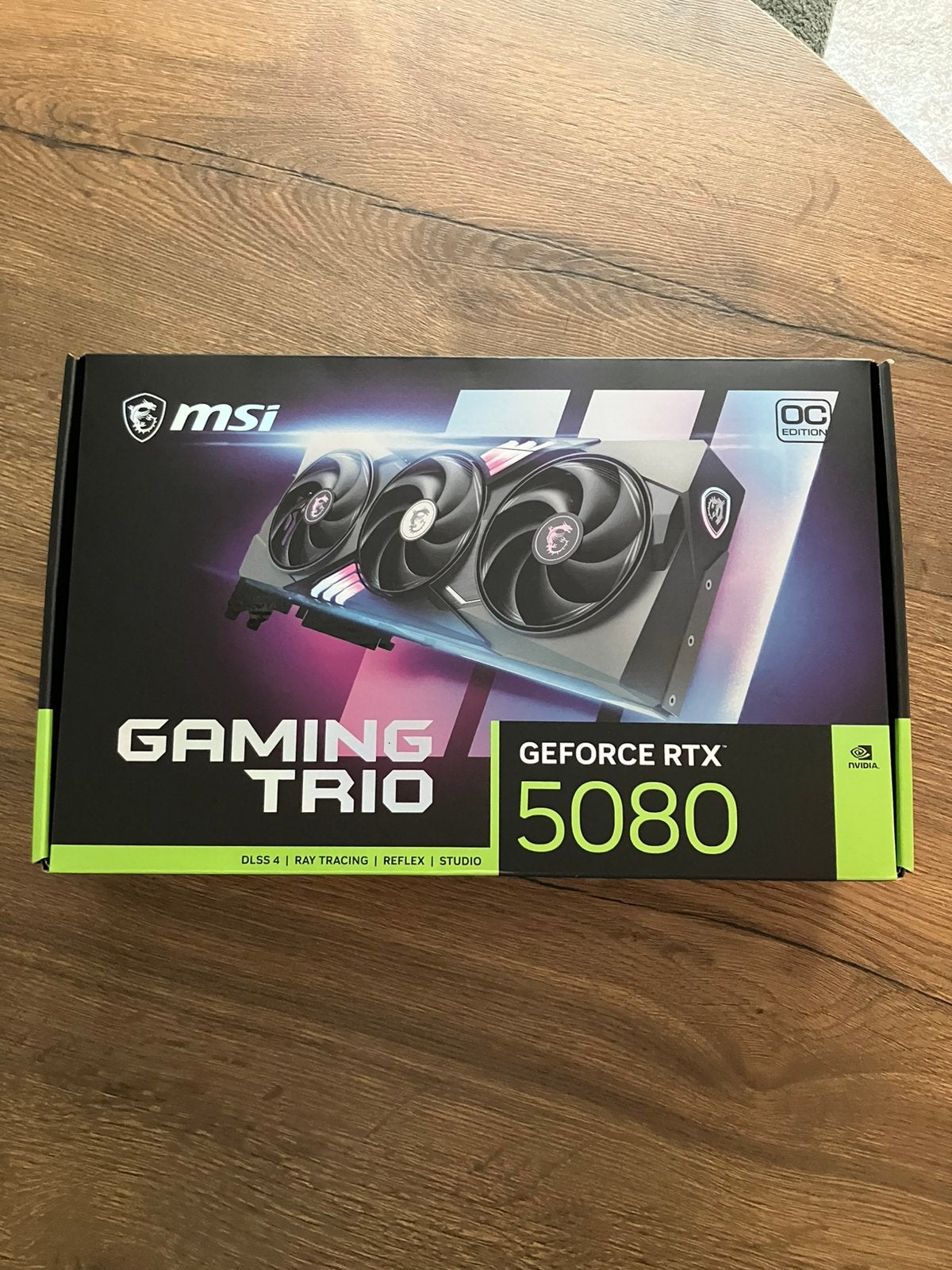 *NIEUW* NVIDIA RTX 5080 MSI Gaming Trio 16GB videokaart, GDDR6, PCI-Express 4, Nieuw, Ophalen of Verzenden