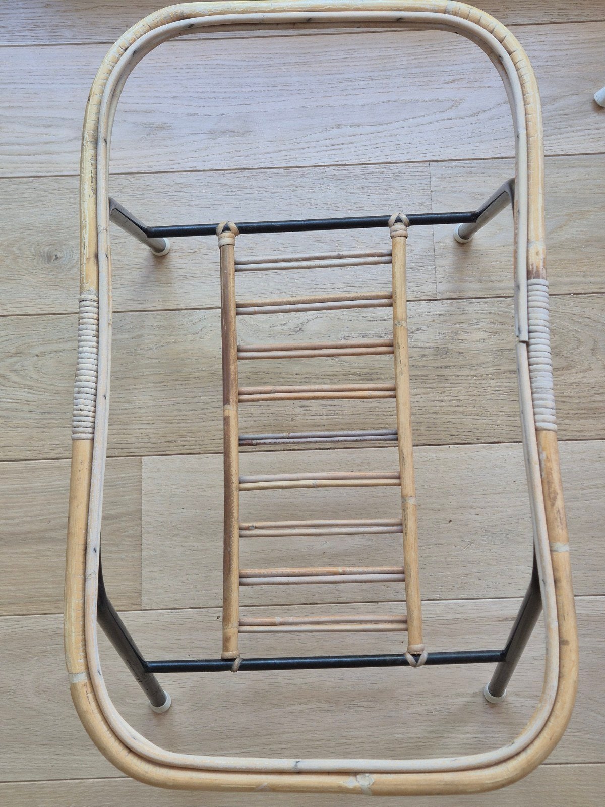 Vintage Rohe rotan tafel, Ophalen of Verzenden