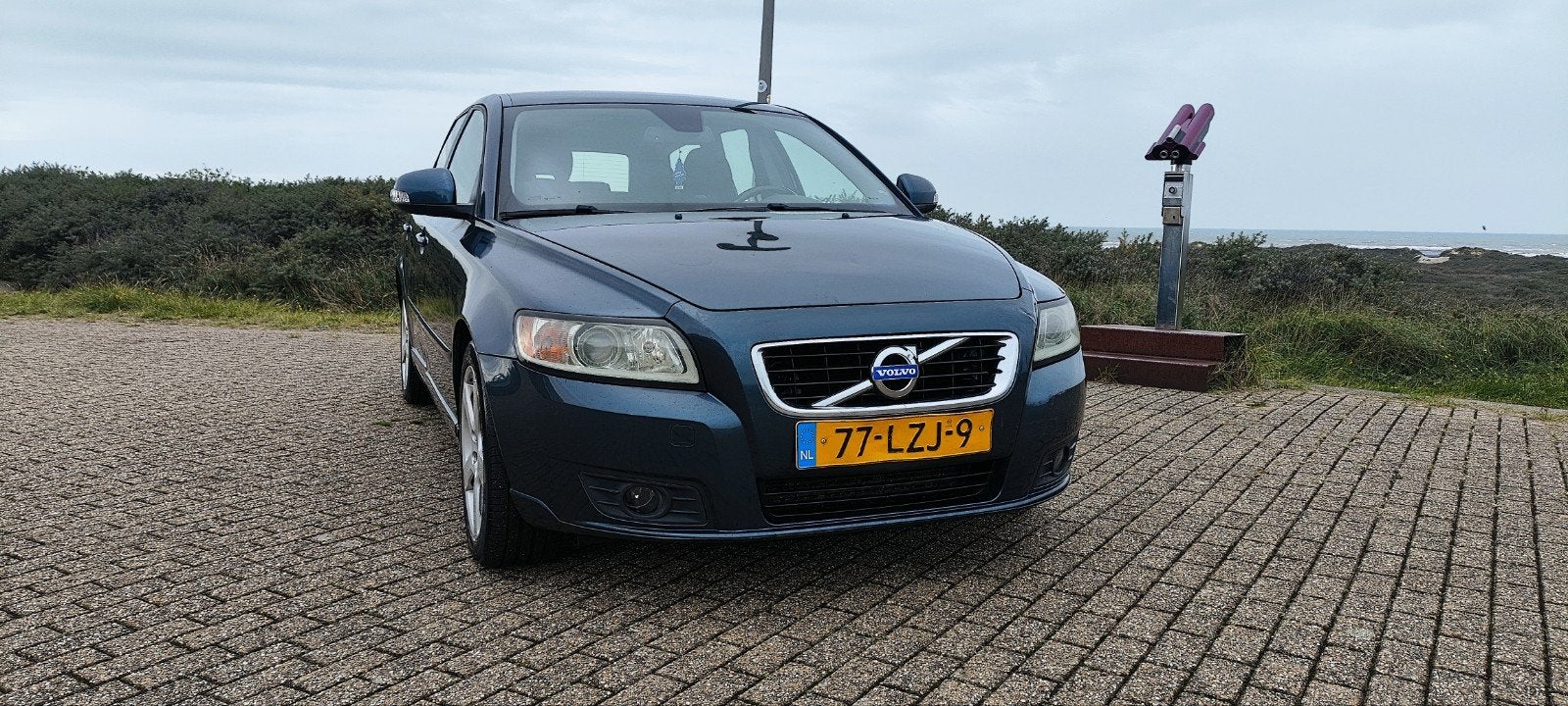 Volvo V50 1.6 D2 2010  scherp aangeprezen, Auto's, Voorwielaandrijving, Euro 5, 1280 kg, Zwart