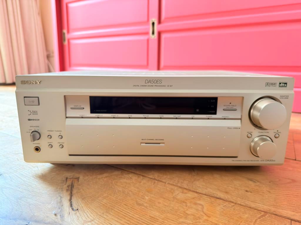Sony STR-DA50ES audio receiver, Ophalen, 7.1-systeem, 70 watt of meer, Zo goed als nieuw