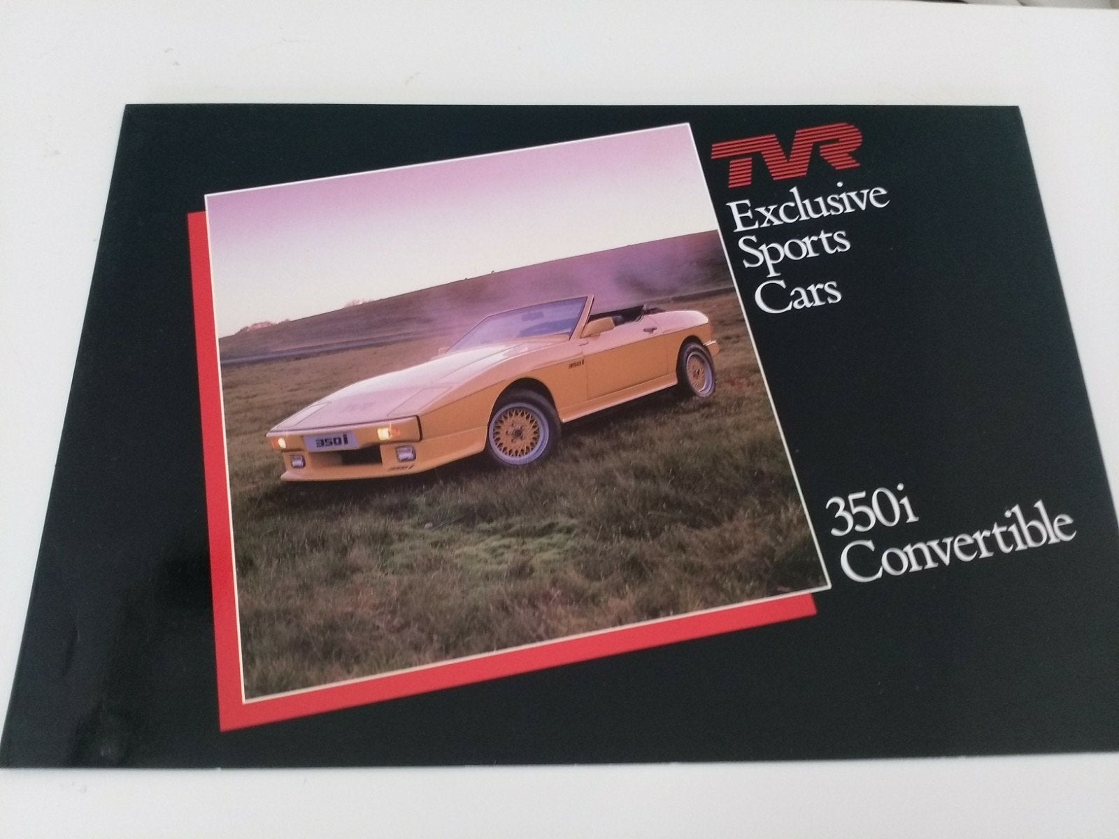 TVR 350i Convertible folder, Ophalen of Verzenden, Zo goed als nieuw, Overige merken
