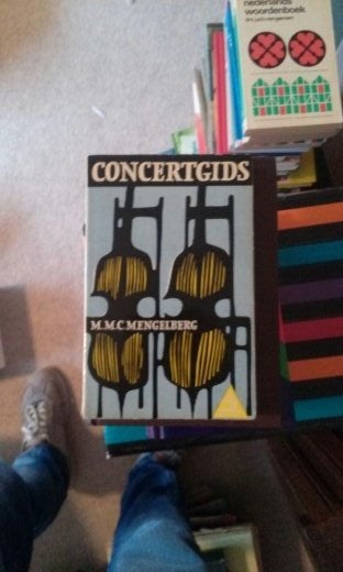 Boek - 175 - Concertgids - M.M.C. Mengelberg, Ophalen of Verzenden